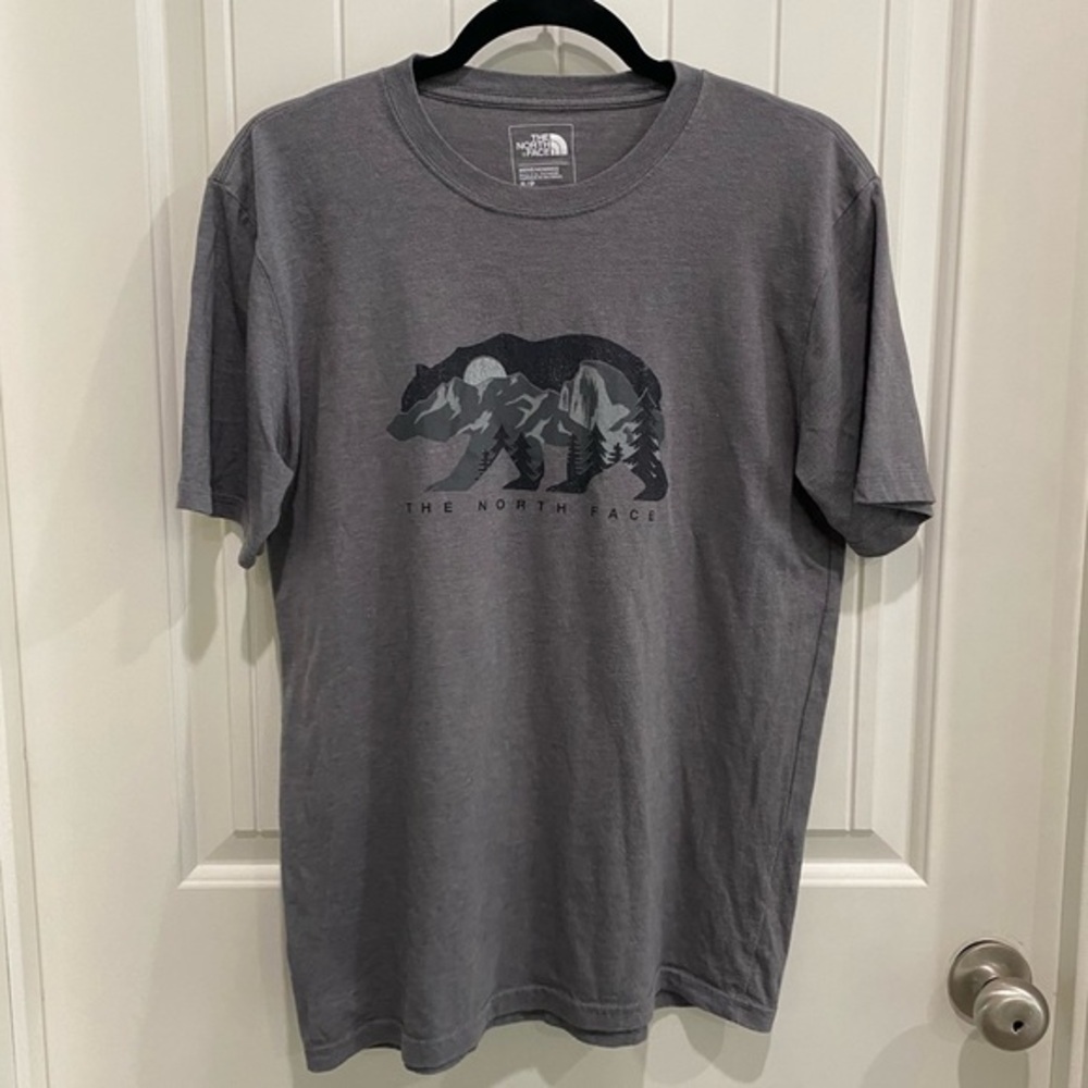THE NORTH FACE | GRAY BERITAGE TEE SIZE SMALL
